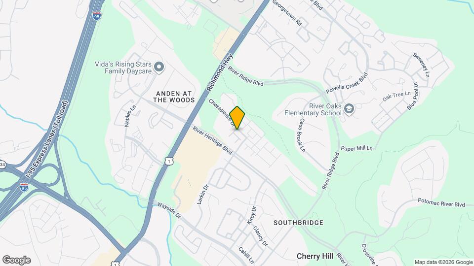 3017 Chesapeake Dr, Unit Condo Map and Location Details
