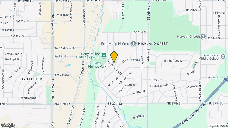 3358 SE Irvingham St Map and Location Details