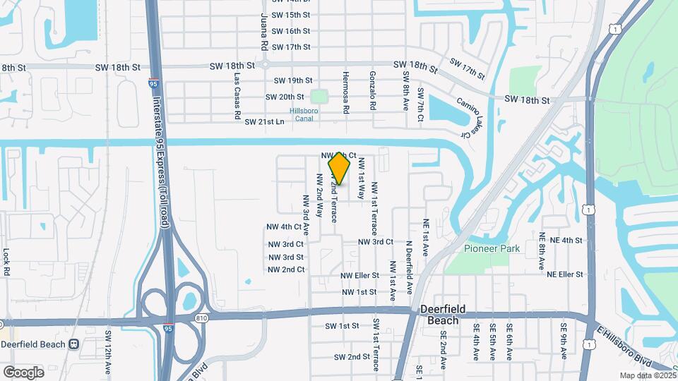 548 NW 2nd Terrace Map and Location Details