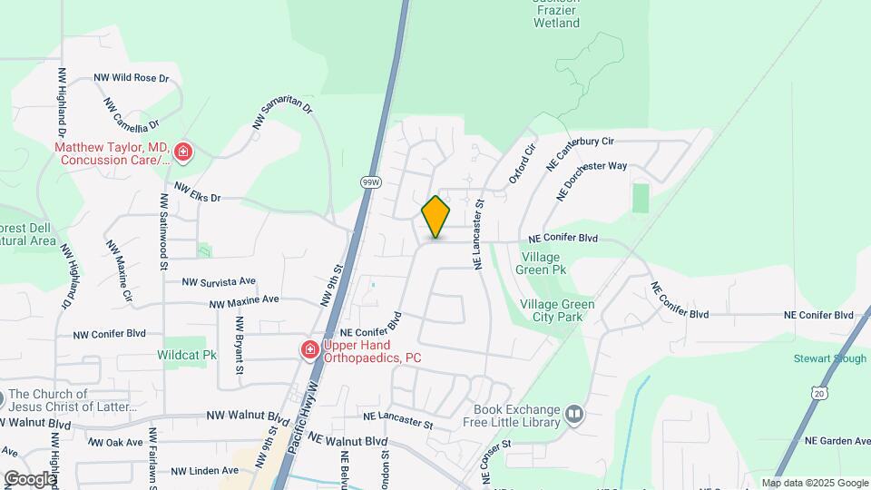 304 NE Conifer Blvd Map and Location Details