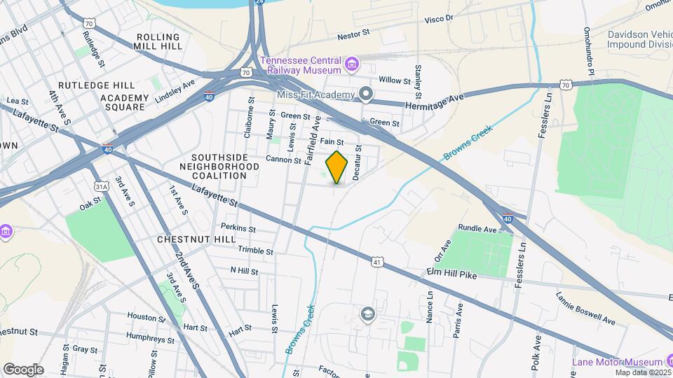 49 Donelson St Map and Location Details