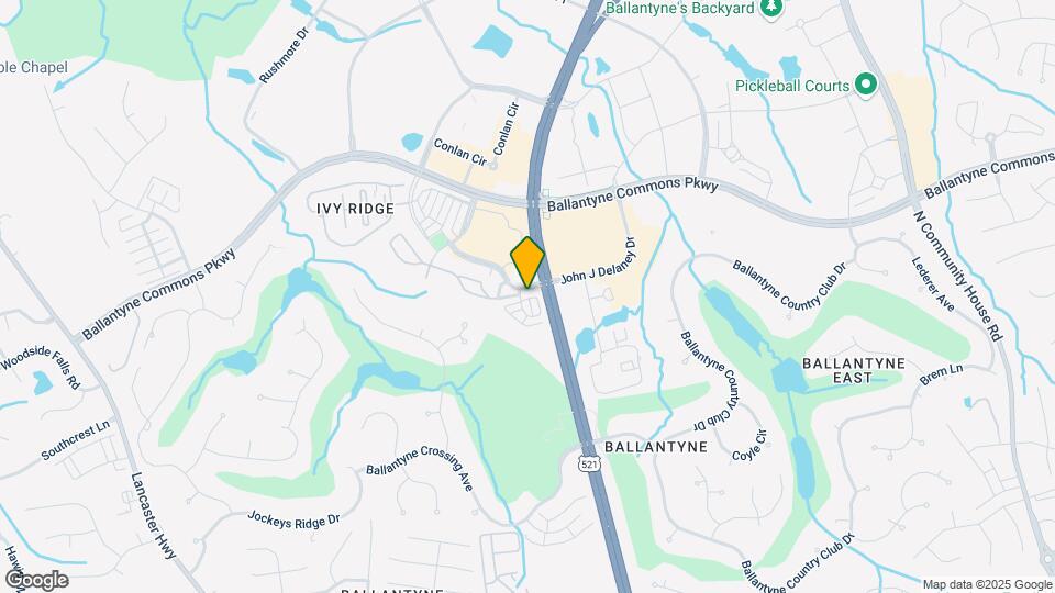 14914 Ballantyne Village Way Map and Location Details