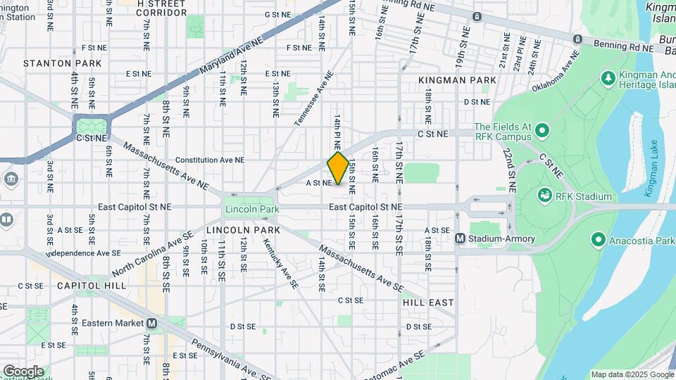 1455 A St NE-Unit -A Map and Location Details