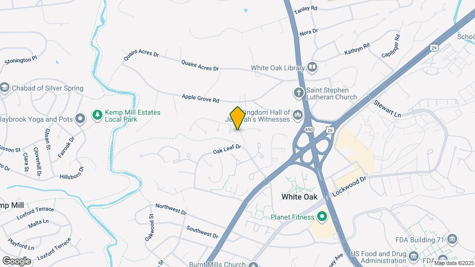 721 Symphony Woods Dr Map and Location Details