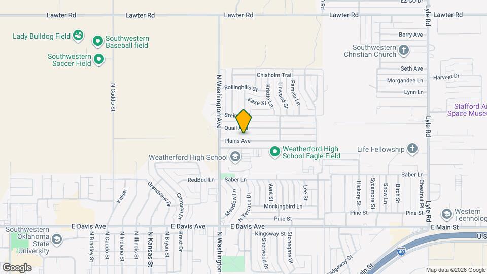 1321 Plains Ave Map and Location Details