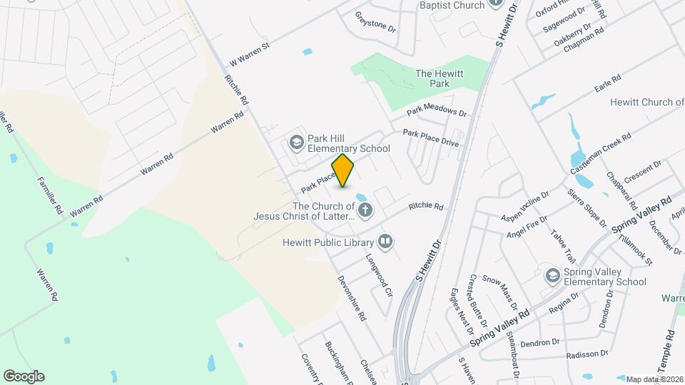 621 Monticello Cir Map and Location Details