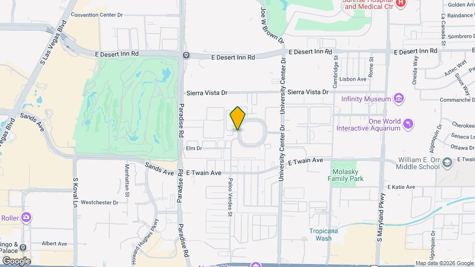 595 N Royal Crest Cir Map and Location Details