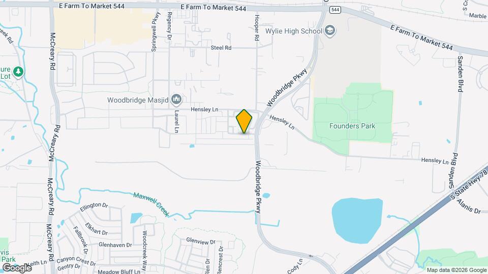 2717 Garden Gate Ln Map and Location Details
