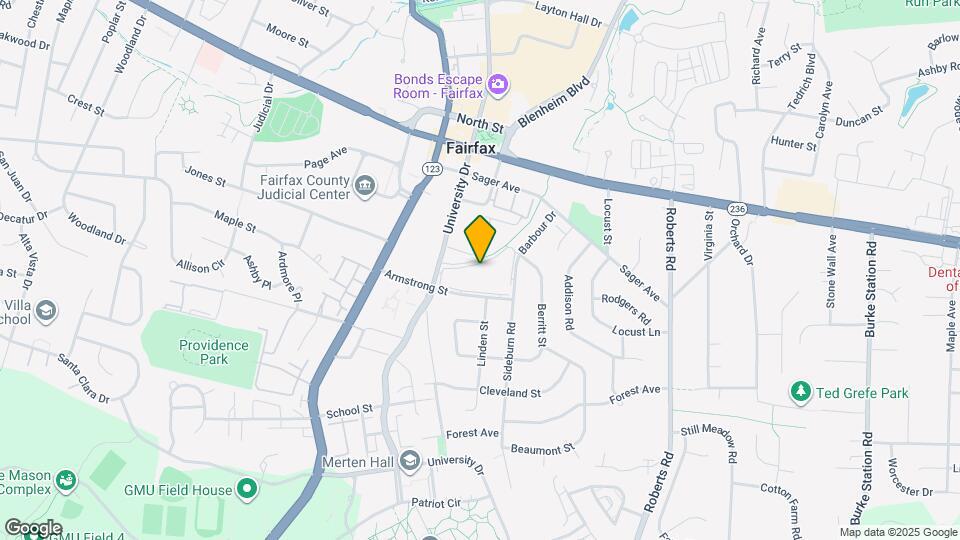 10439 Courthouse Dr Map and Location Details