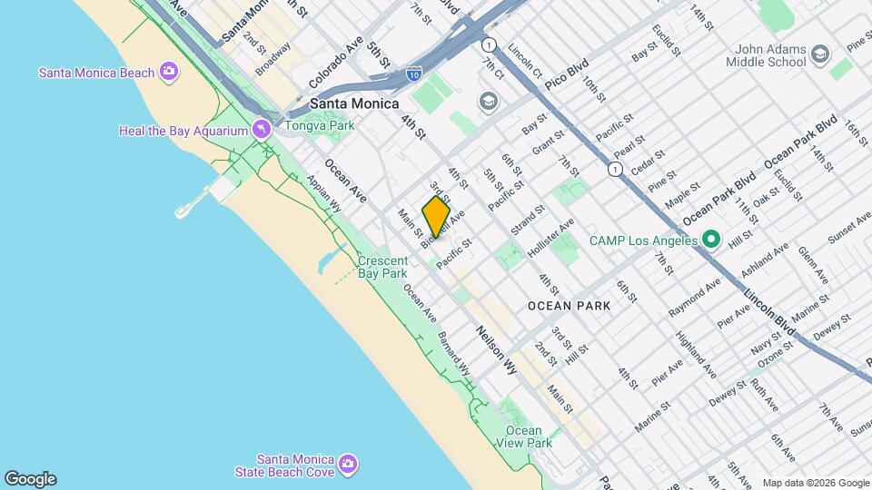 202 Bicknell Ave, Unit UNIT 8 Map and Location Details