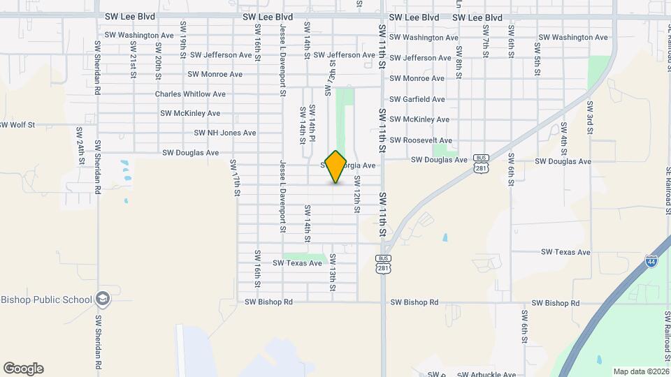 1216 SW Pennsylvania Ave Map and Location Details