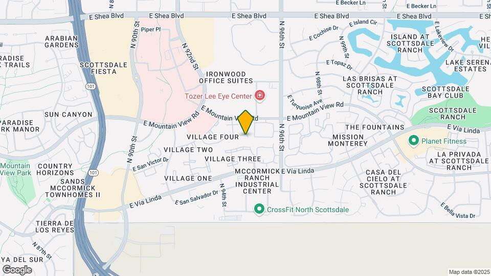 9455 E Purdue Ave Map and Location Details
