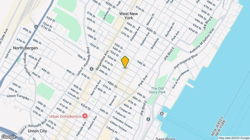 5105 Hudson Ave Map and Location Details