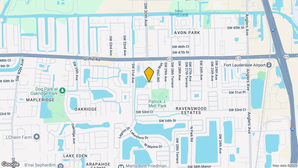 5021 SW 29th Terrace Map and Location Details