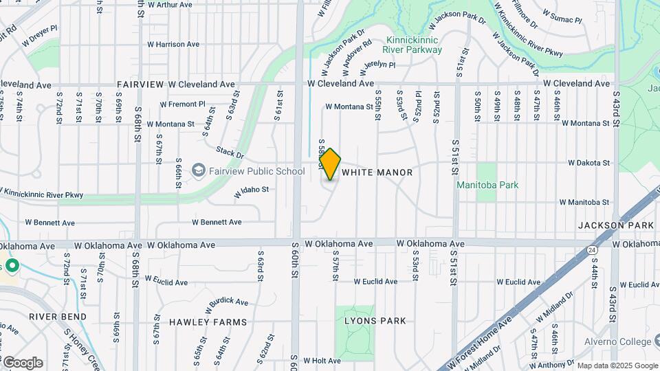 2958 S 58th St Map and Location Details
