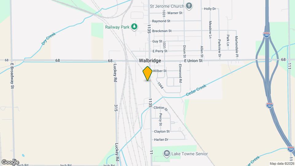 202 S Main St Map and Location Details