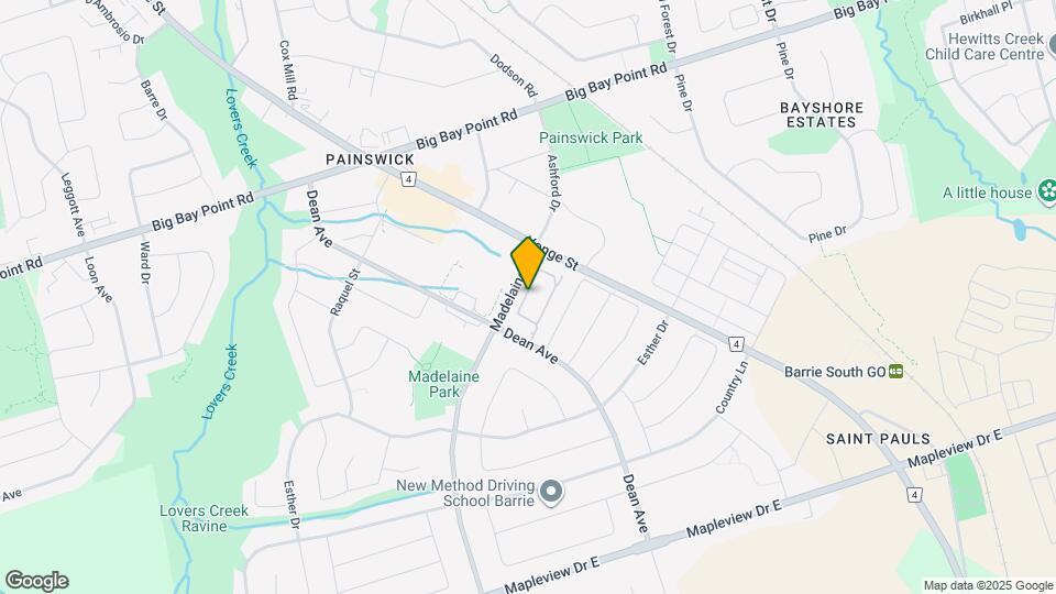 33 Madelaine Dr Map and Location Details