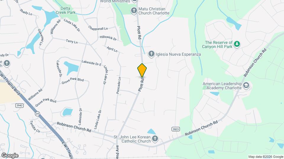 7117 Plott Rd Map and Location Details