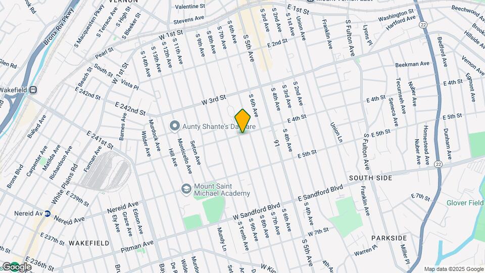 62 W 4th St Mapa y Detalles de la Ubicación
