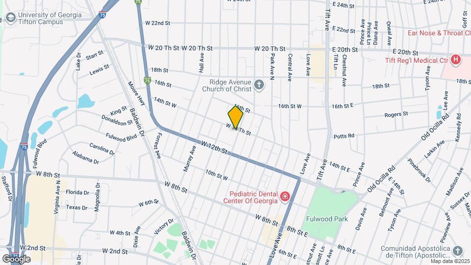 1220 N College Ave Map and Location Details
