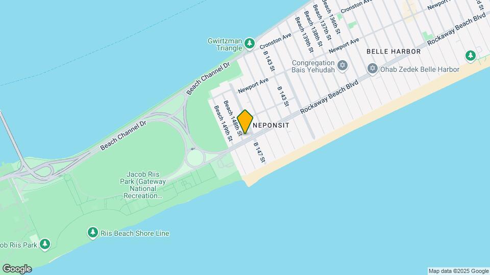 147-16 Rockaway Beach Blvd Map and Location Details