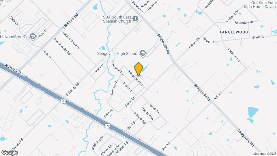 14307 Bridgeview Ln Map and Location Details