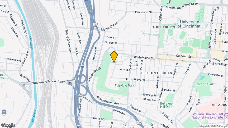 2423 Fairview Ave Map and Location Details