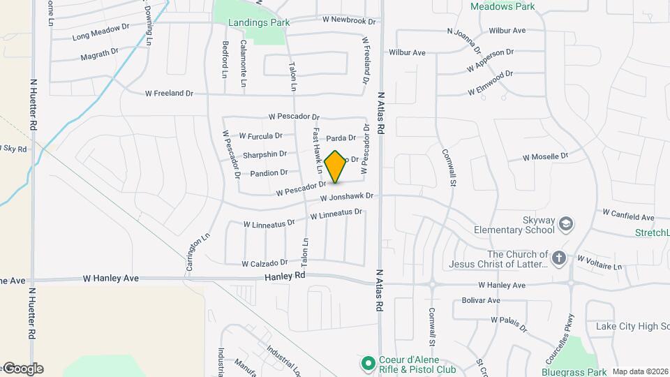 3420 W Pescador Dr Map and Location Details