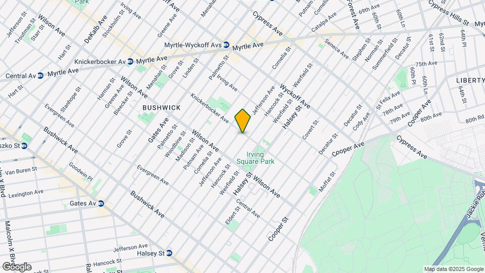 720 Knickerbocker Ave Map and Location Details