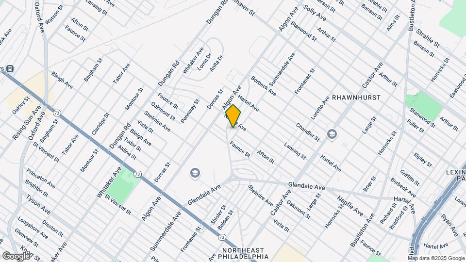 7618 Summerdale Ave Mapa y Detalles de la Ubicación