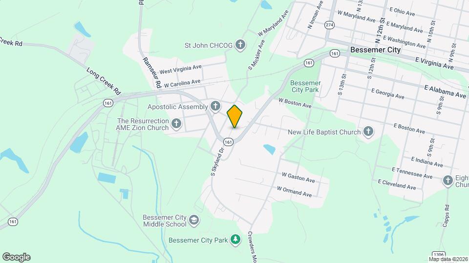 201 S Skyland Dr Map and Location Details