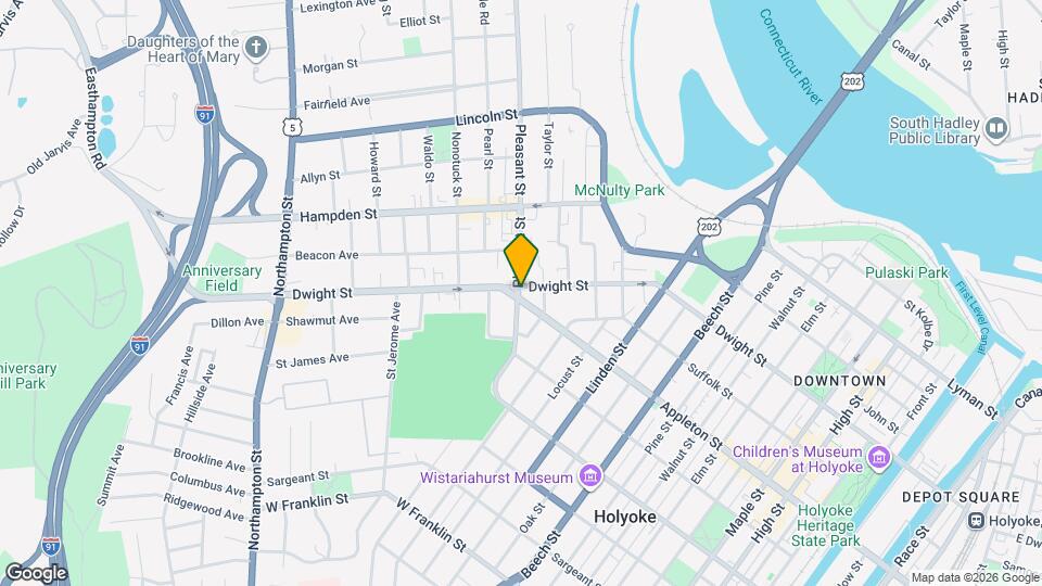 Holyoke Towers Assoc Map and Location Details