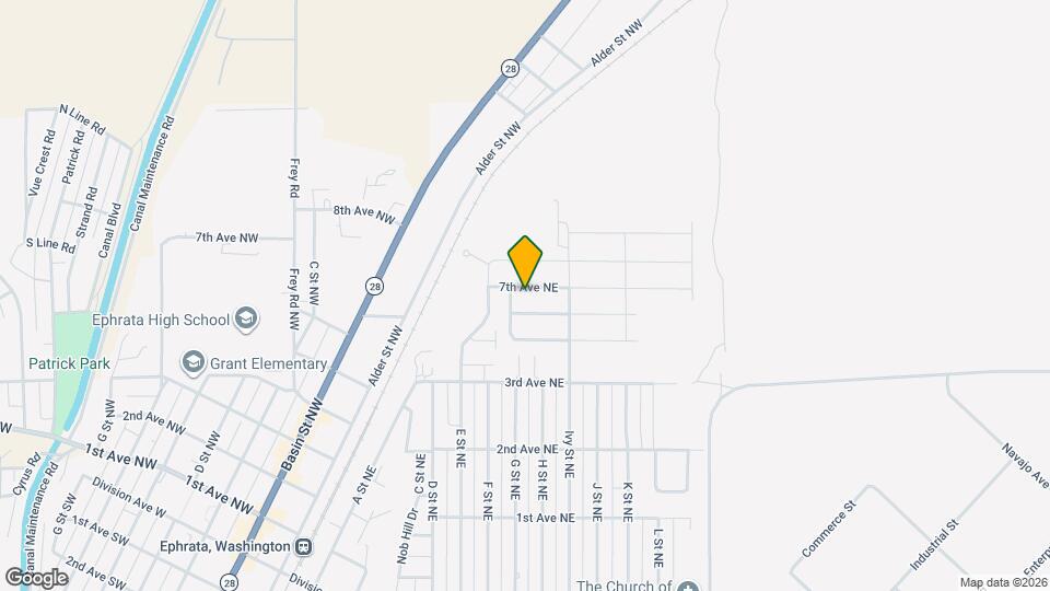 710 7th Ave NE Map and Location Details