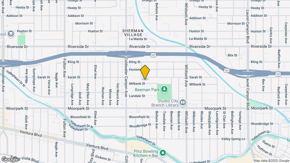 12749 Milbank St Mapa y Detalles de la Ubicación