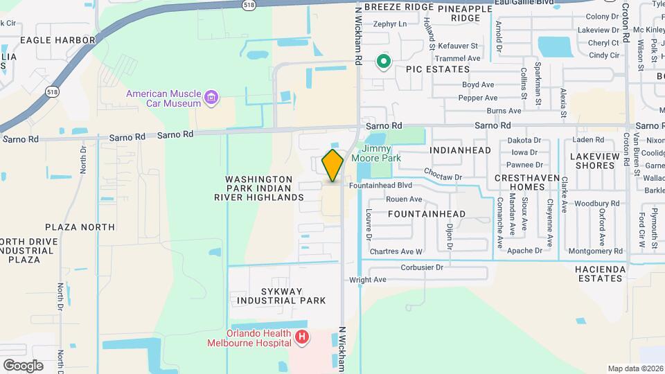 Sabal Palms Apartments Map and Location Details