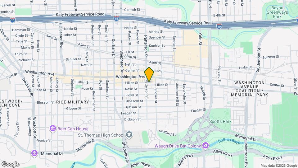 906 Patterson St Map and Location Details