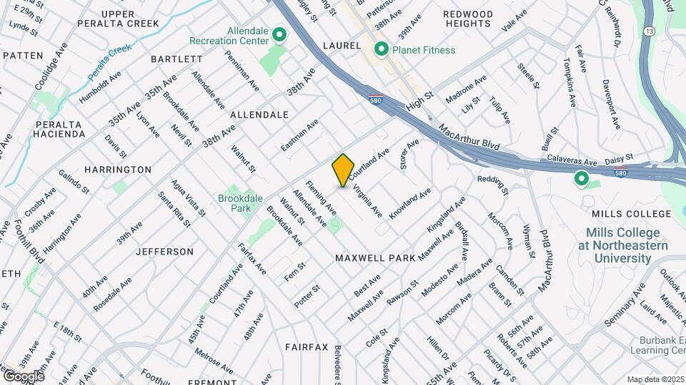 4414 Penniman Ave Map and Location Details