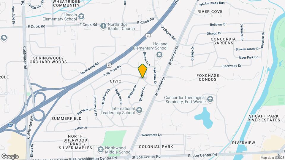 1622 Cinnamon Rd Mapa y Detalles de la Ubicación