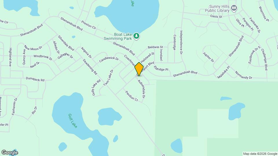 4205 Auburndale Dr Map and Location Details