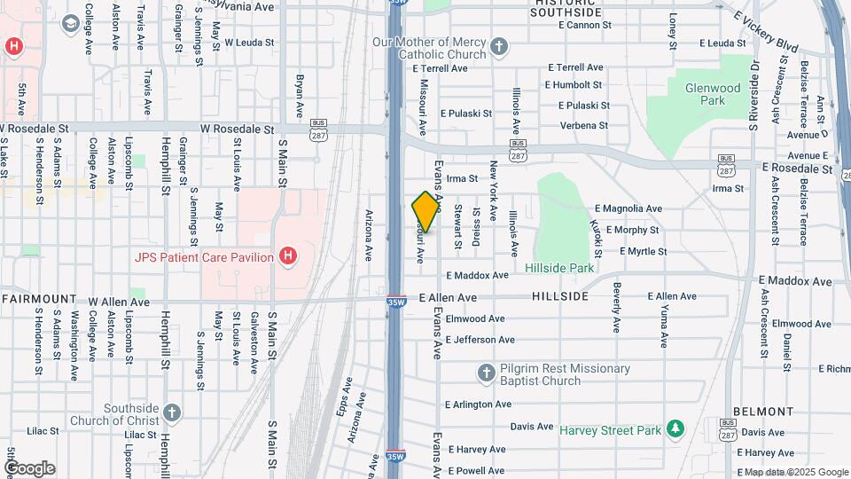 1415 Missouri Ave Map and Location Details