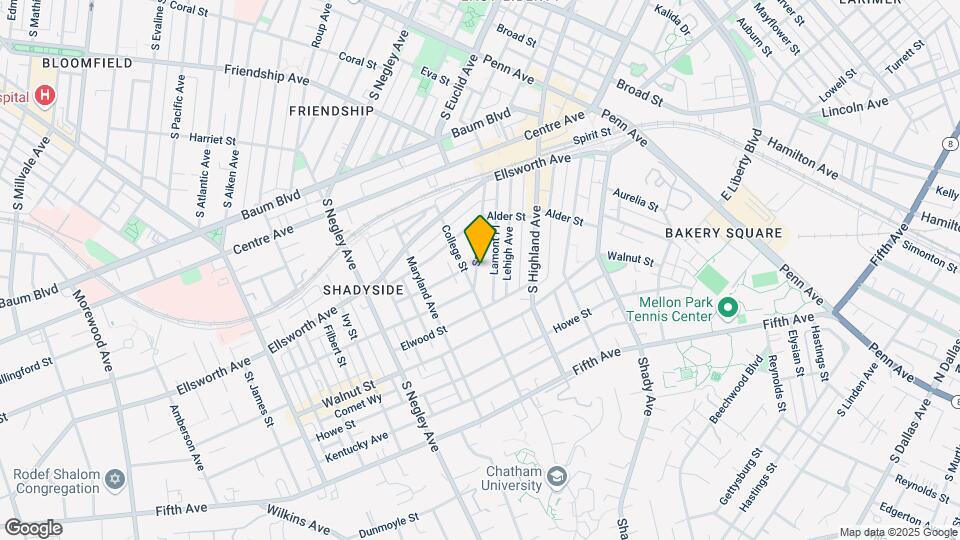 361 Spahr St Mapa y Detalles de la Ubicación
