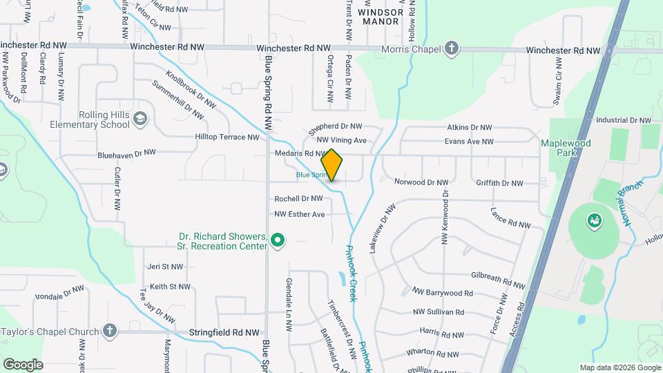 2425 Tuxedo Dr NW Map and Location Details