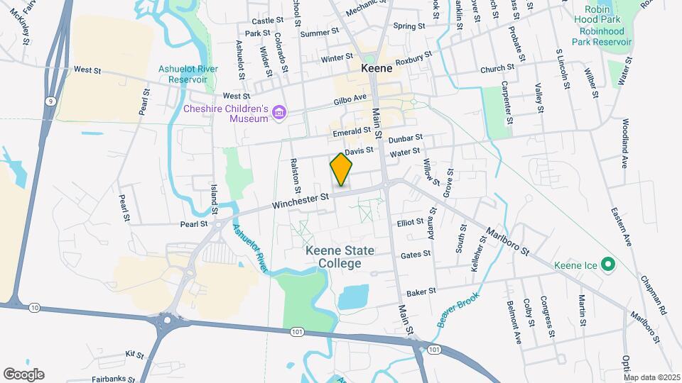 57 Winchester St - Rooms for Rent Map and Location Details