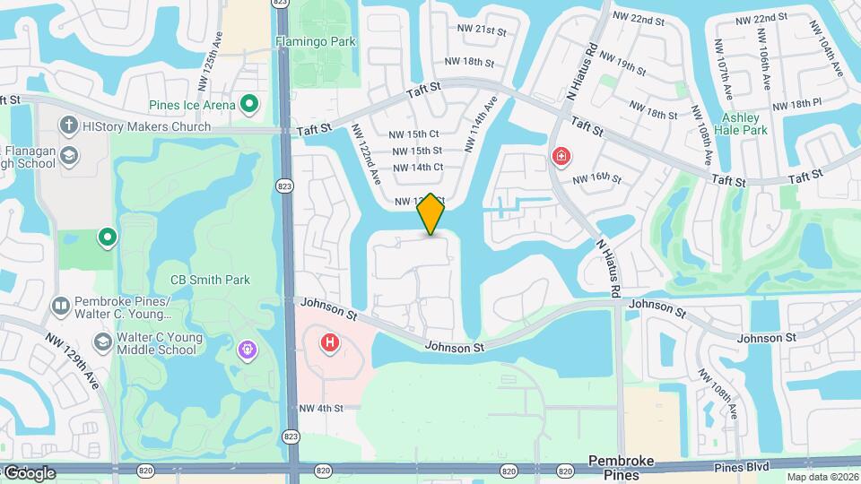 11838 NW 13th St Map and Location Details