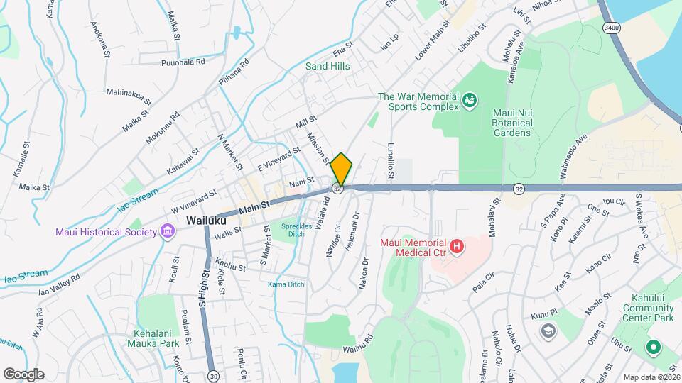 The Sandhills Map and Location Details