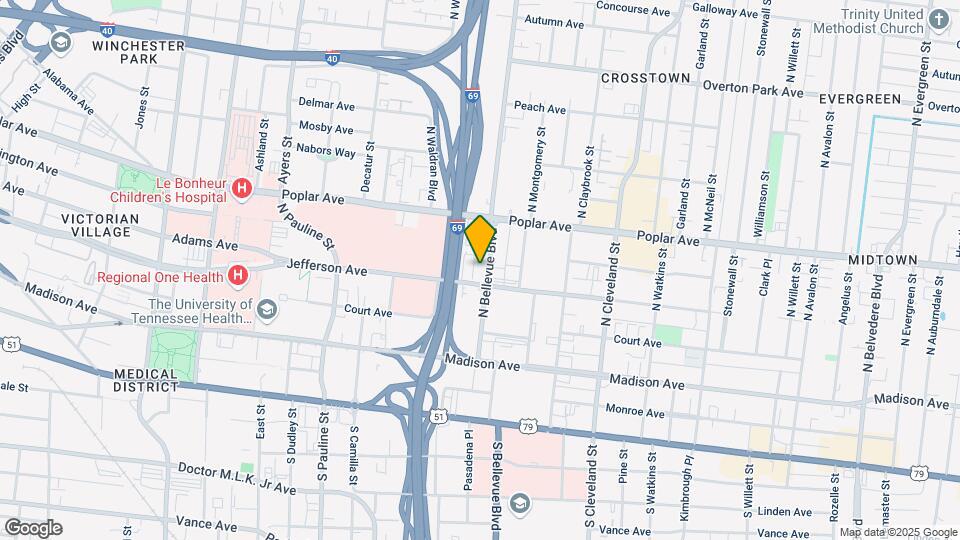 115 Bellevue Blvd Mapa y Detalles de la Ubicación