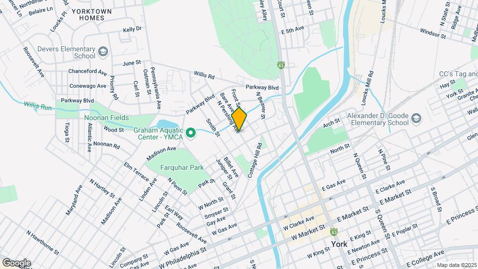 524 N Pershing Ave Mapa y Detalles de la Ubicación