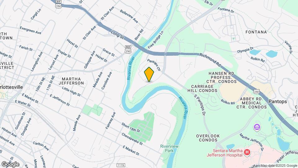 290 Riverbend Dr, Unit 1 B Mapa y Detalles de la Ubicación