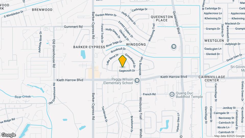 18062 Sagecroft Dr Map and Location Details
