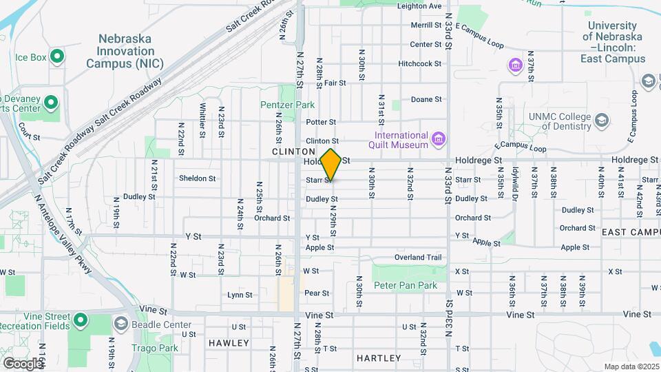 2845 Starr St Map and Location Details